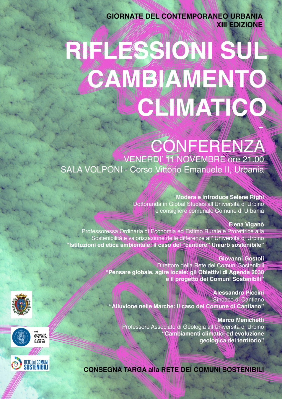 Rete Dei Comuni Sostenibili Urbania Convegno Sul Cambiamento Climatico